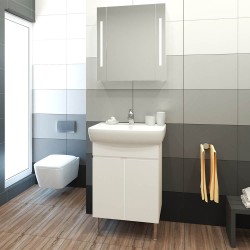 Лорена 60 PVC Комплект мебел за баня 